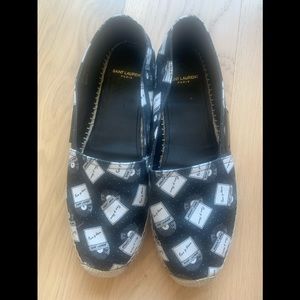 Saint Laurent Signature Espadrille sz 38 (fits 8)